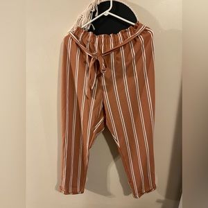 Paper bag pants never worn